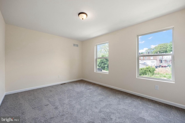 empty room featuring carpet