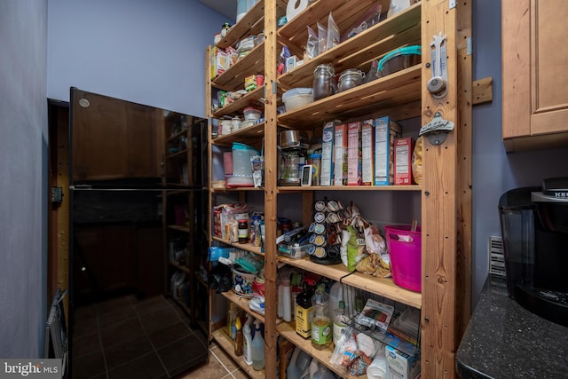 view of pantry