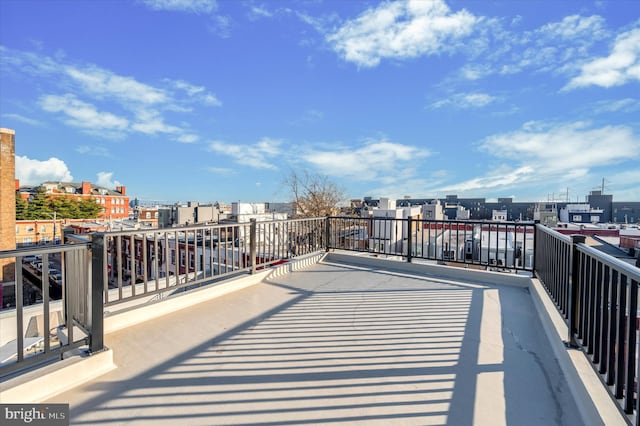 exterior space with a balcony