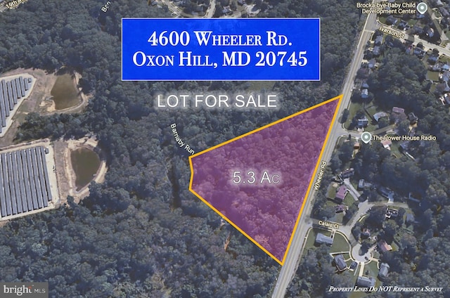 4600 Wheeler Rd, Oxon Hill MD, 20745 land for sale