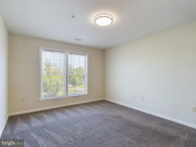 empty room featuring carpet floors