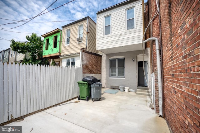 exterior space with a patio