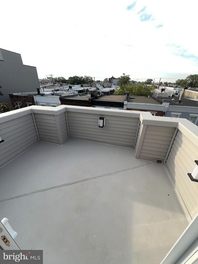 view of patio / terrace featuring a balcony