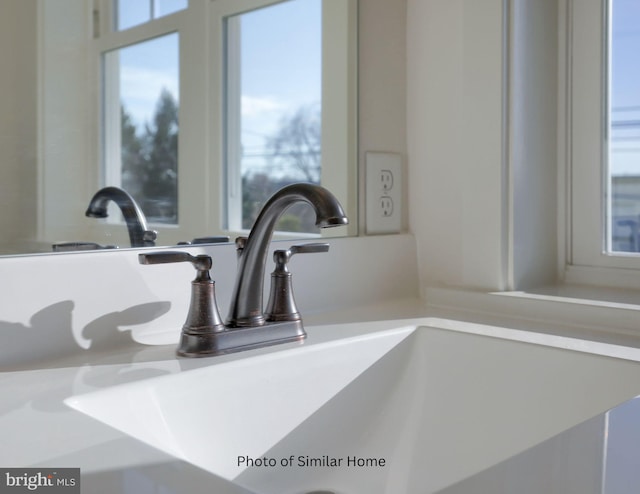 interior details with a sink