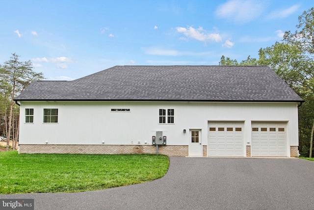 back of house with a patio