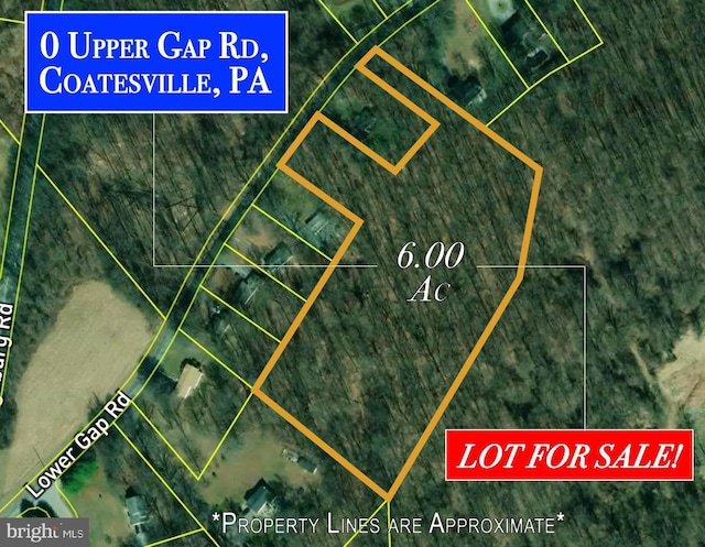 0 Upper Gap Rd, Coatesville PA, 19320 land for sale