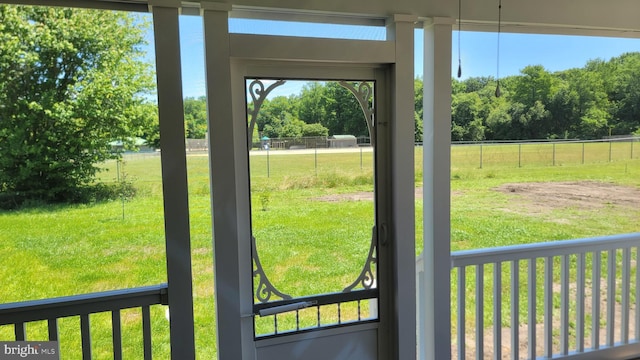 view of doorway