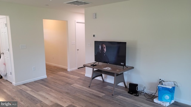 interior space featuring light hardwood / wood-style flooring