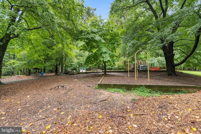 view of playground