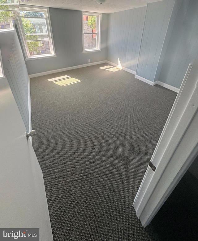 carpeted spare room with a healthy amount of sunlight