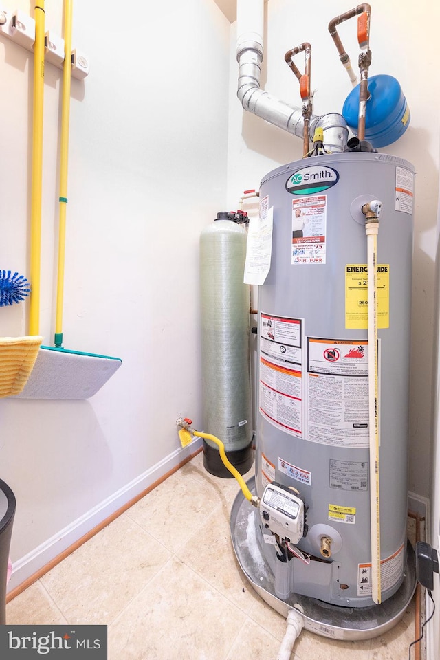 utilities with gas water heater