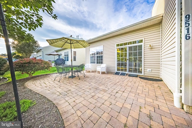 view of patio