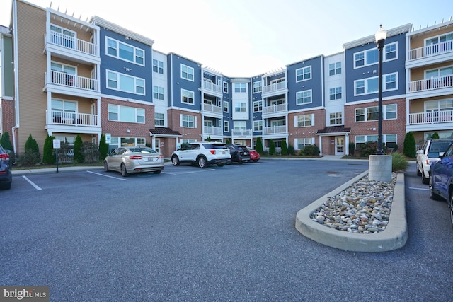 view of uncovered parking lot