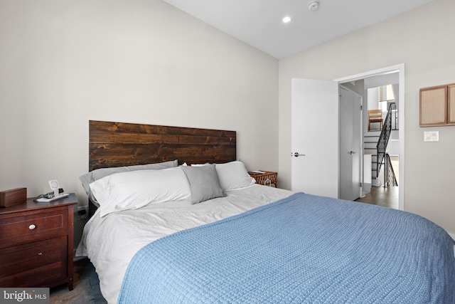 bedroom featuring a spacious closet