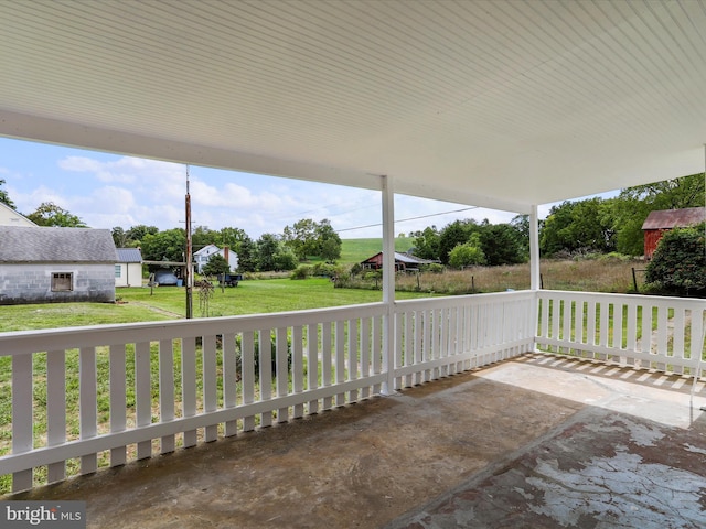 view of patio