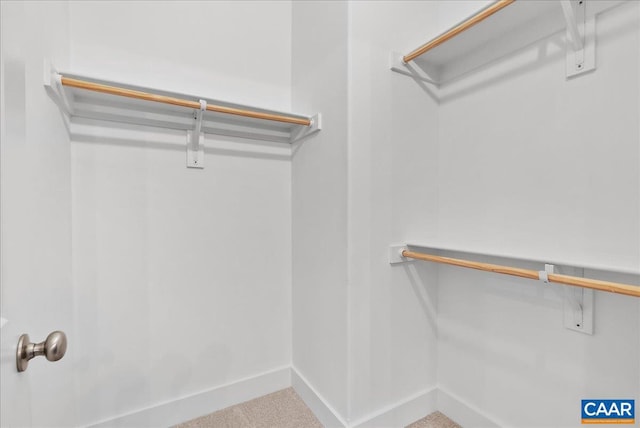 view of spacious closet