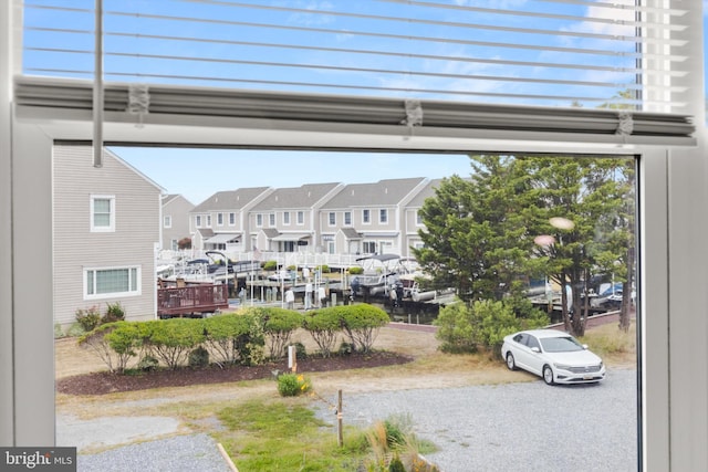 exterior details featuring a residential view