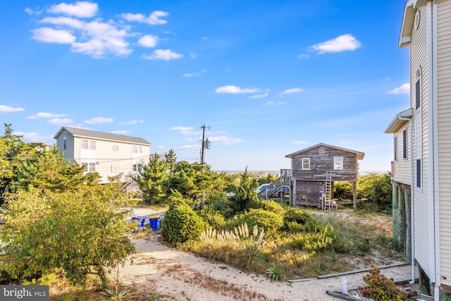 exterior space with a wooden deck