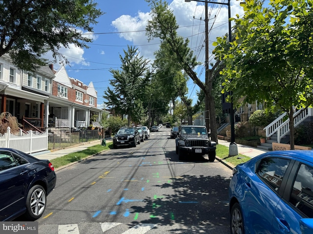 view of street