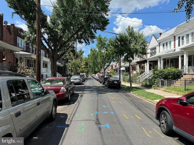 view of street