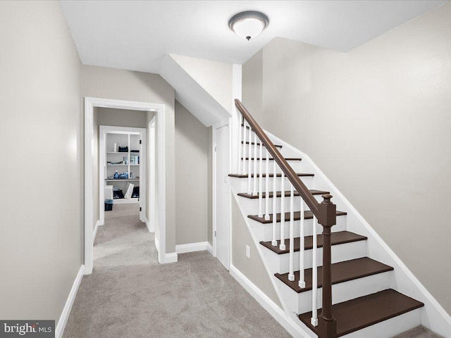 2731 Old Washington Rd, Westminster, MD 21157 - stairway with carpet and baseboards