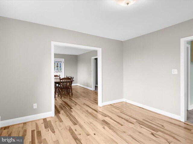 2731 Old Washington Rd, Westminster, MD 21157 - spare room featuring light wood-style flooring and baseboards