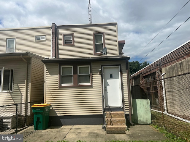 view of rear view of house