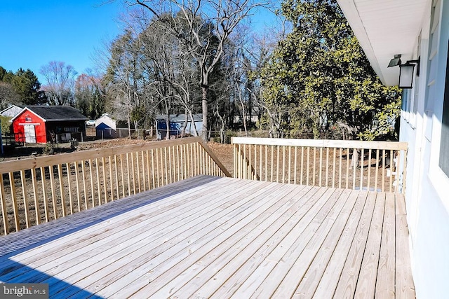 view of deck