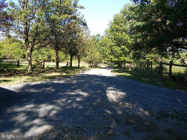 view of road