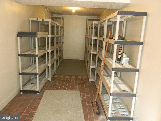 view of storage area