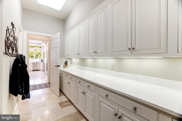 view of laundry room