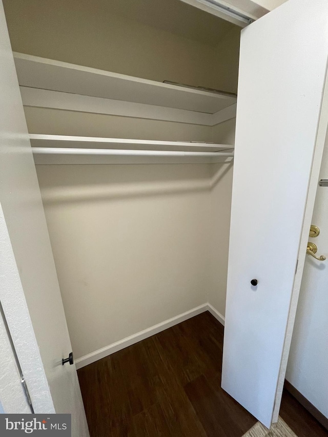 view of closet