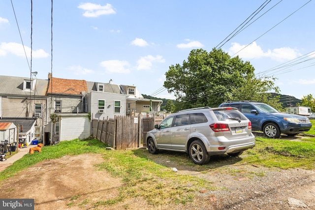 view of car parking