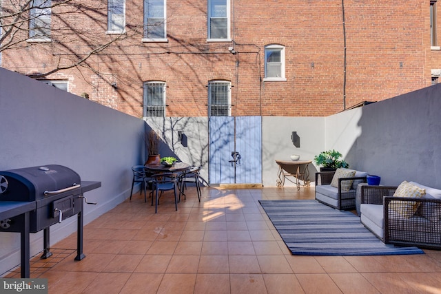 view of patio / terrace with cooling unit