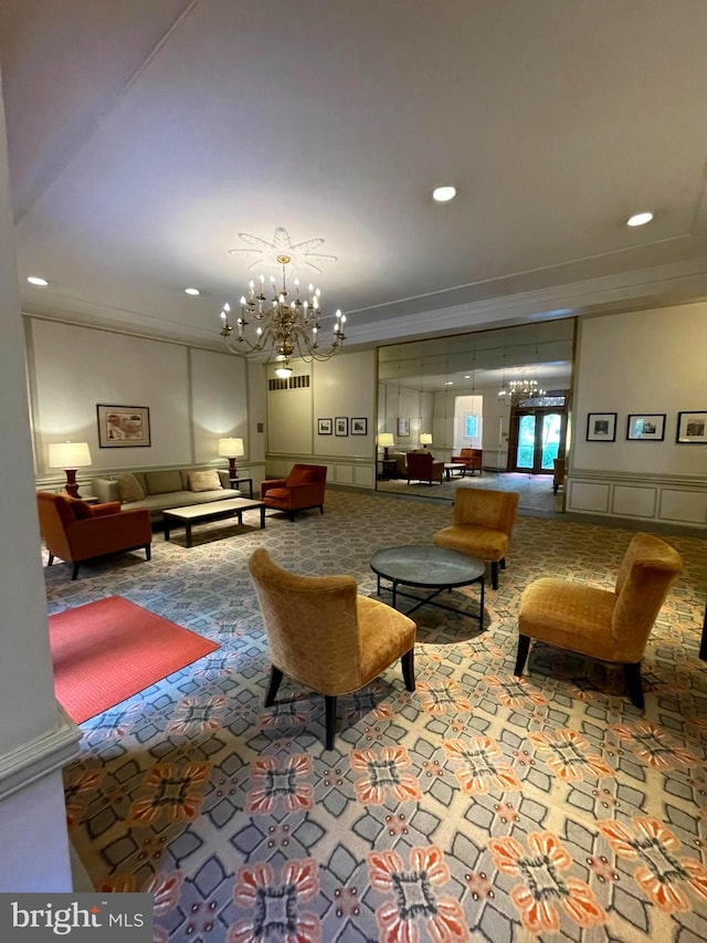 view of building lobby