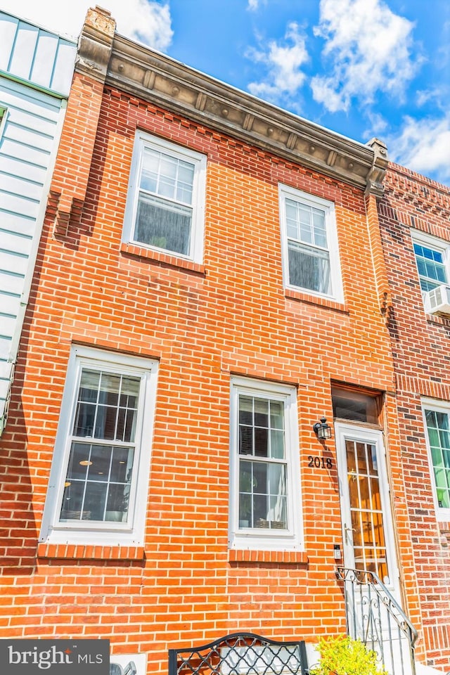 multi unit property with brick siding