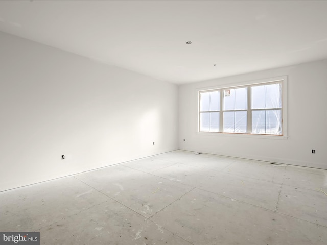 view of empty room