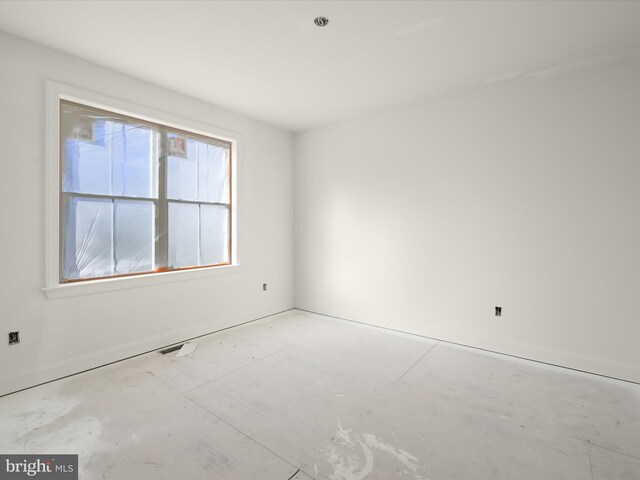 view of unfurnished room