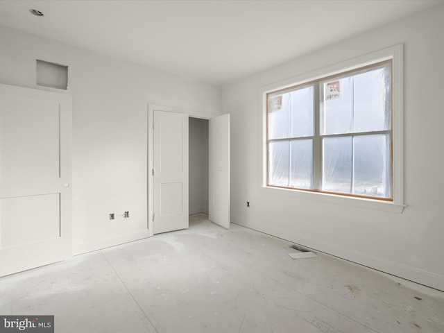 view of unfurnished bedroom