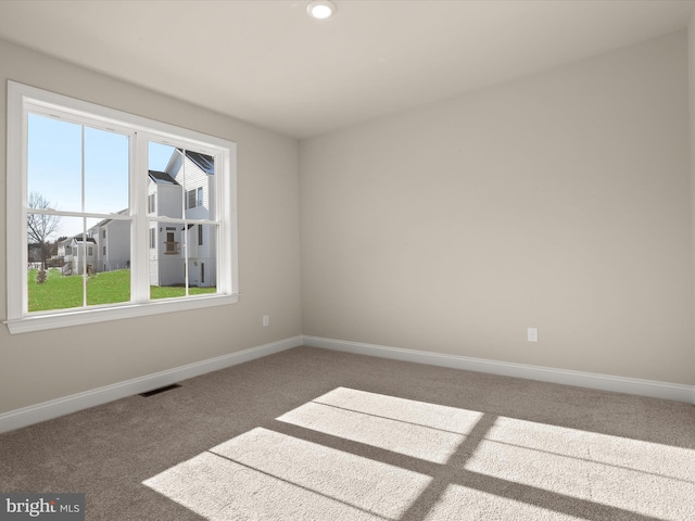 473 Orange Tree Ln, Westminster, MD 21157 - spare room with carpet flooring, plenty of natural light, baseboards, and recessed lighting