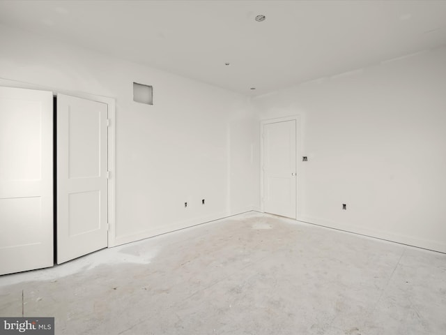 view of unfurnished room