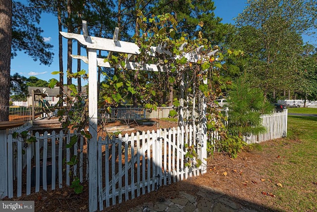 view of gate