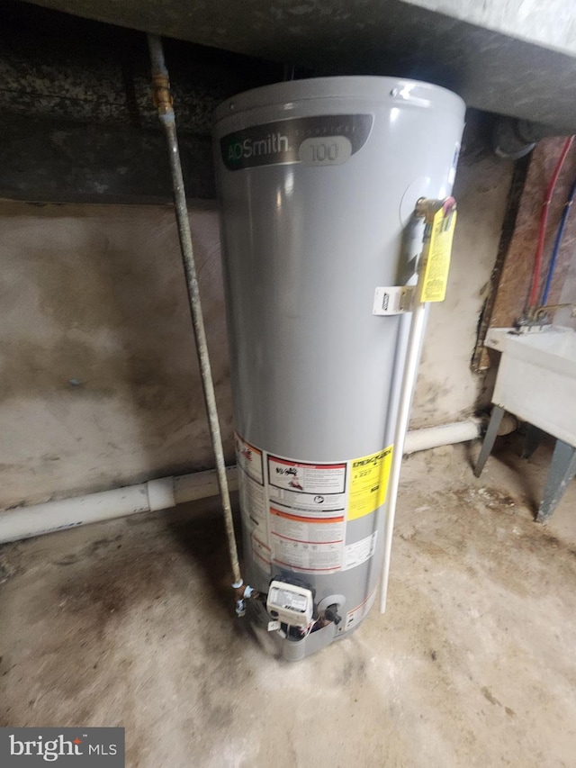 utilities with gas water heater