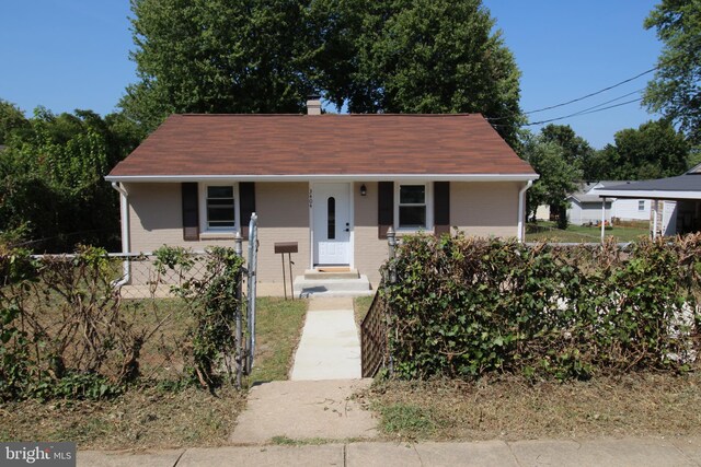 view of ranch-style house