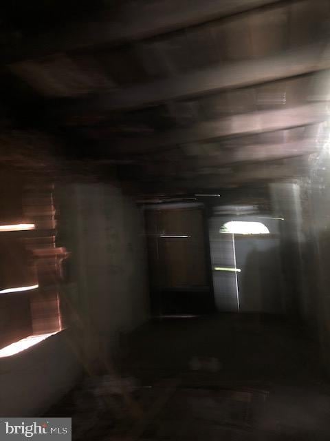 view of basement