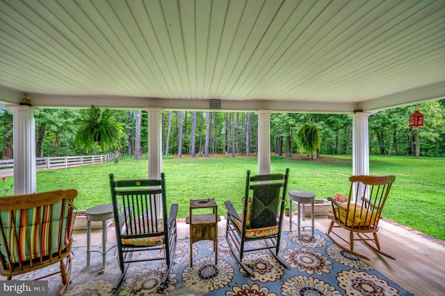 view of patio / terrace