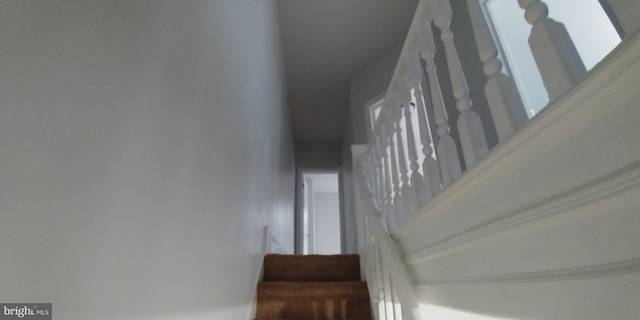 view of staircase