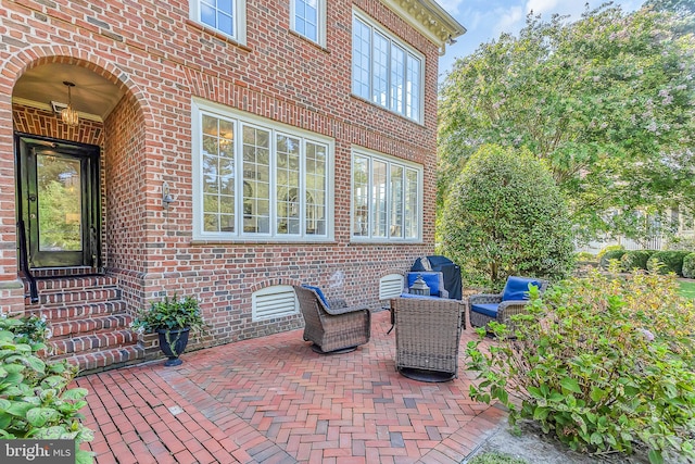 view of patio / terrace with area for grilling