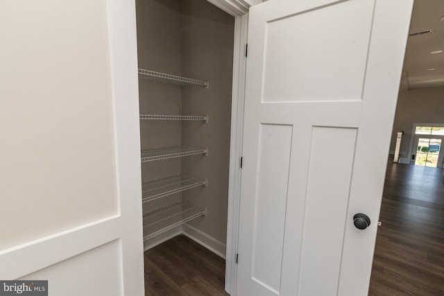 view of closet