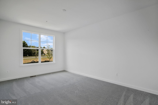 carpeted empty room with a healthy amount of sunlight